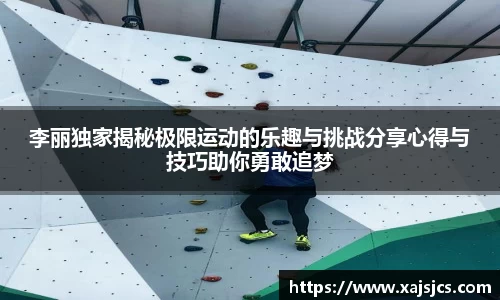 李丽独家揭秘极限运动的乐趣与挑战分享心得与技巧助你勇敢追梦